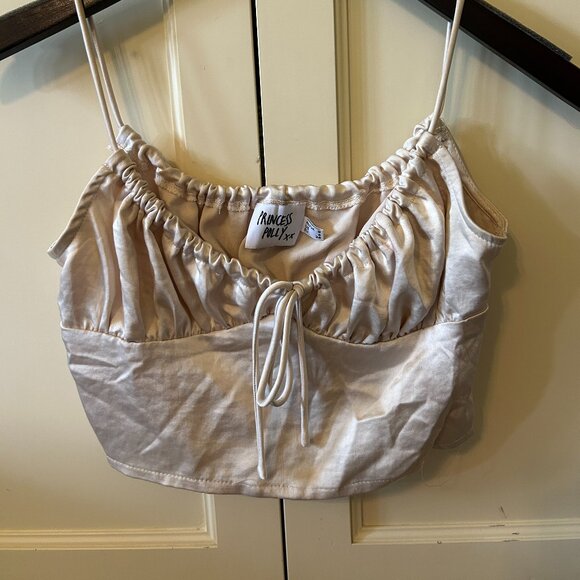 Princess Polly Cropped Going Out Top - Picture 1 of 3